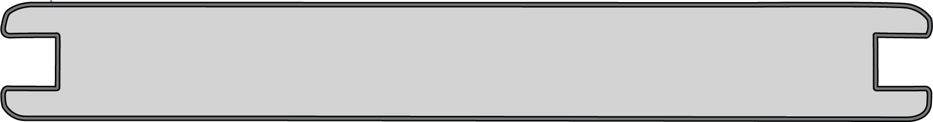 UltraDeck LuxNature board profile cross-section